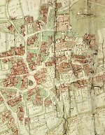 Der Gerichtsplatz in Röhrda auf der Katasterkarte von 1755 Vorschaubild