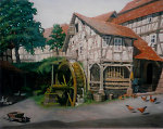 Die Angerlinde bei der Angermühle in Röhrda, 1925 Vorschaubild