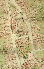 Der neue Anger in Vockerode auf der Katasterkarte von 1747/49 Vorschaubild