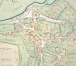 Die Linde in Wehrda auf der Karte von 1815 Vorschaubild