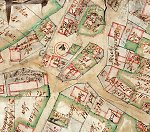 Der Gerichtsplatz von Wolferode auf der Katasterkarte von 1771 Vorschaubild