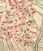 Ausschnitt aus der Katasterkarte von Frieda von 1750 Vorschaubild