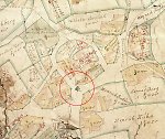 Die Linde in Hauptschwenda auf der Katasterkarte von 1774 Vorschaubild