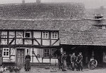 Die Schmiede am Lindenplatz in Maden, 1914 Vorschaubild