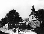 Der Gerichtsplatz in Niederbeisheim, Gemälde L.H.Arends, um 1860 Vorschaubild