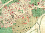 Die Linde auf dem gemeinen Rasen in Schlierbach auf der Katasterkarte von 1772 Vorschaubild