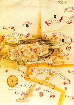 Karte vom Mittelstedter Feld um 1587 Vorschaubild