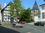 Die 2013 neu gepflanzte Linde in Kirch-Göns, 2014 Vorschaubild