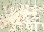Der Gemeinde Anger vor dem Kirchhof auf der Katasterkarte von 1765 Vorschaubild