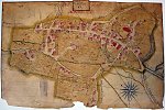 Der Lindenplatz südöstlich der Kirche auf dem Plan von 1757 Vorschaubild