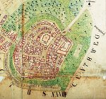 Lageplan von Michelstadt (1753), Ausschnitt Vorschaubild
