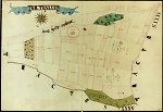 Tractus 34 der Flurkarte von 1753 mit dem Galgen (1753) Vorschaubild