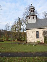 Die Bonifatiuslinde auf dem Kirchhof Oberrod, 2014 Vorschaubild