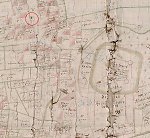 Die Linde in Friedewald auf der Katasterkarte von 1769 Vorschaubild