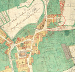 Die Linde in Hatzbach auf der Katasterkarte von 1771 Vorschaubild