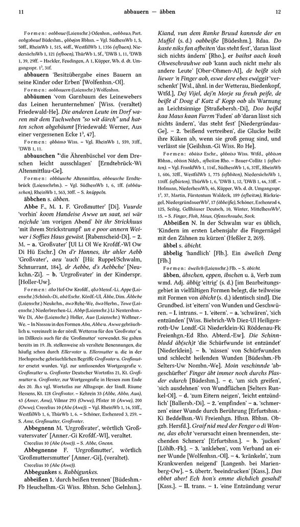 Seitenanzeige: Band 1, Spalten 11–12