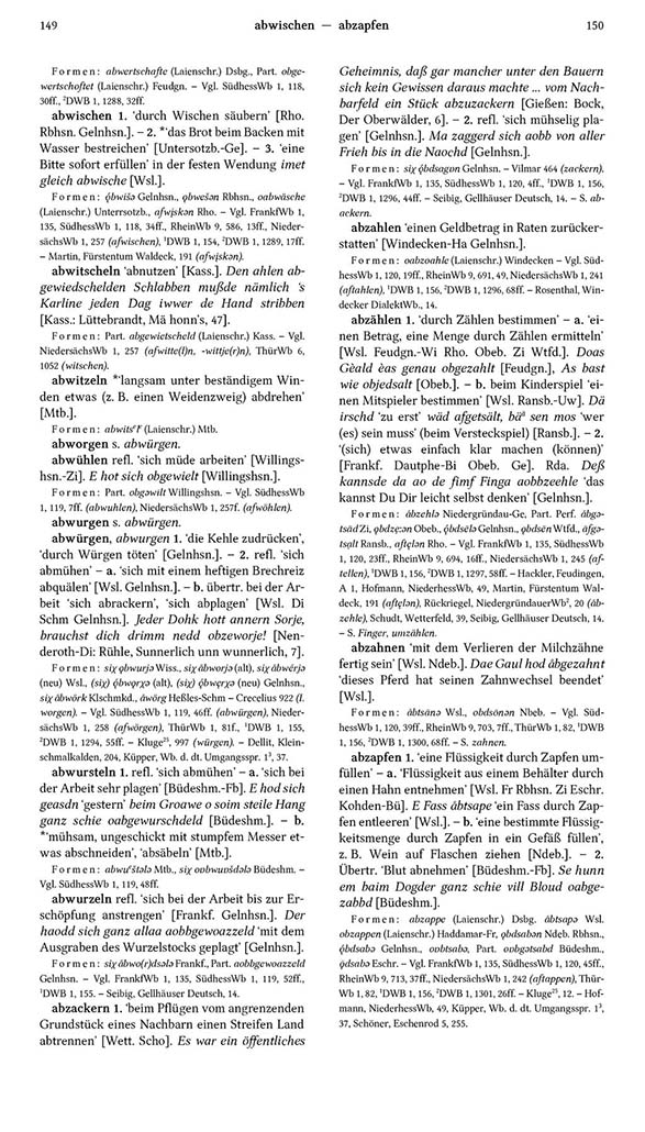 Zum Vergrößern bitte klicken Seitenanzeige: Band 1, Spalten 149–150