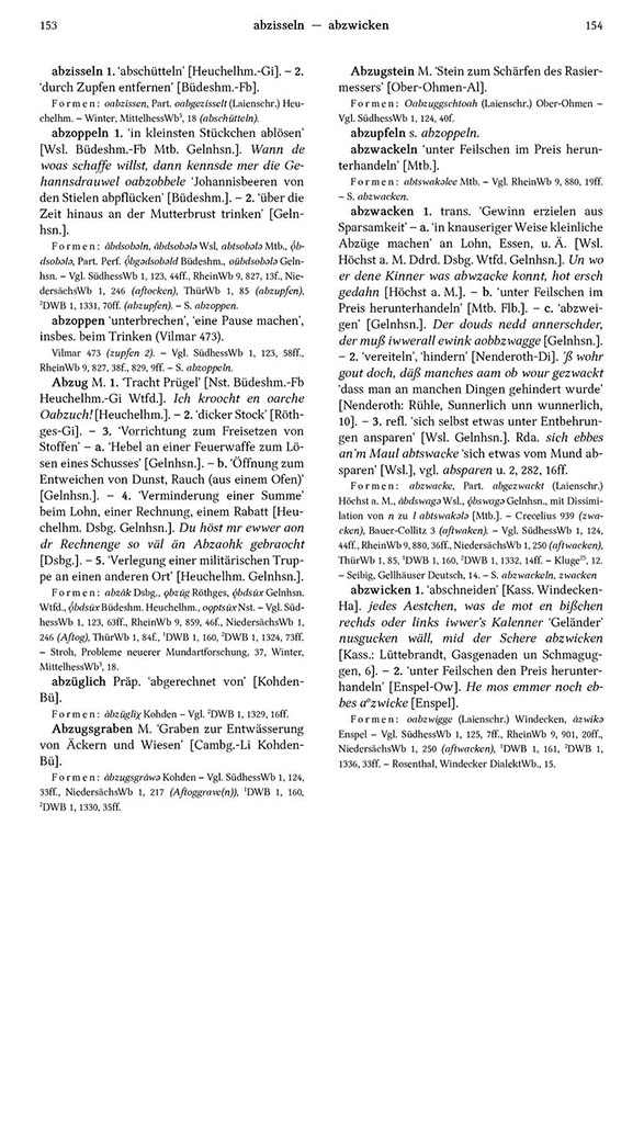 Click to enlarge Page View: Volume 1, Columns 153–154