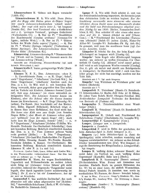 Page View: Volume 2, Columns 19–20