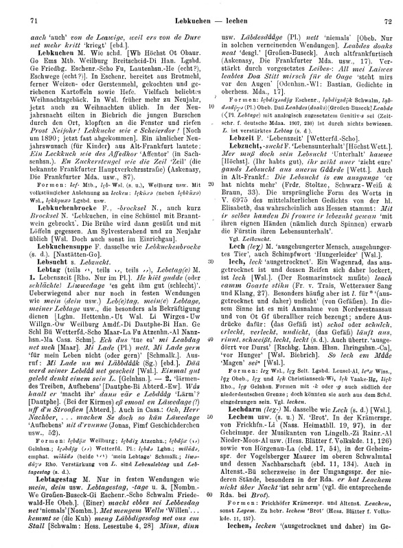 Click to enlarge Page View: Volume 2, Columns 71–72