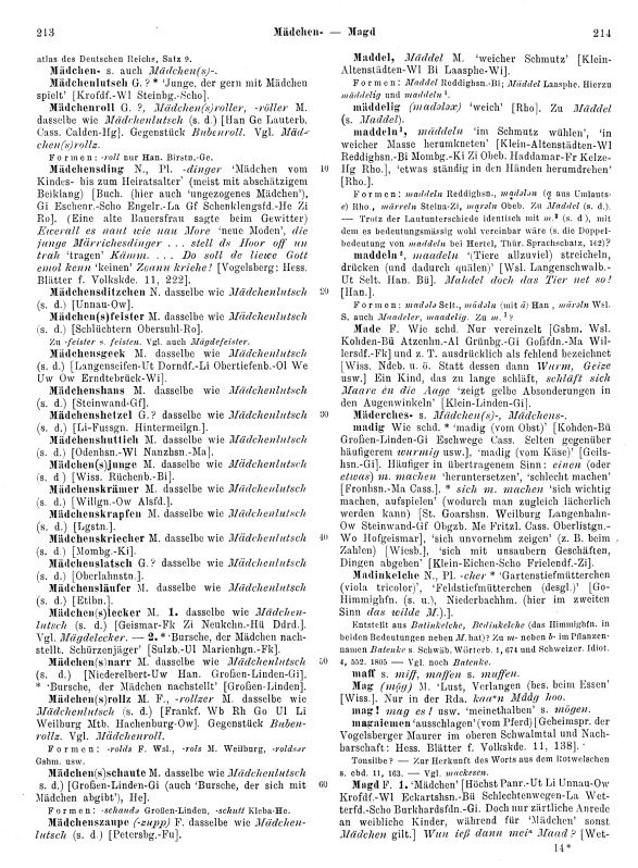 Seitenanzeige: Band 2, Spalten 213–214