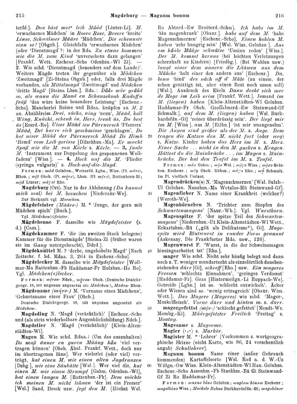 Click to enlarge Page View: Volume 2, Columns 215–216