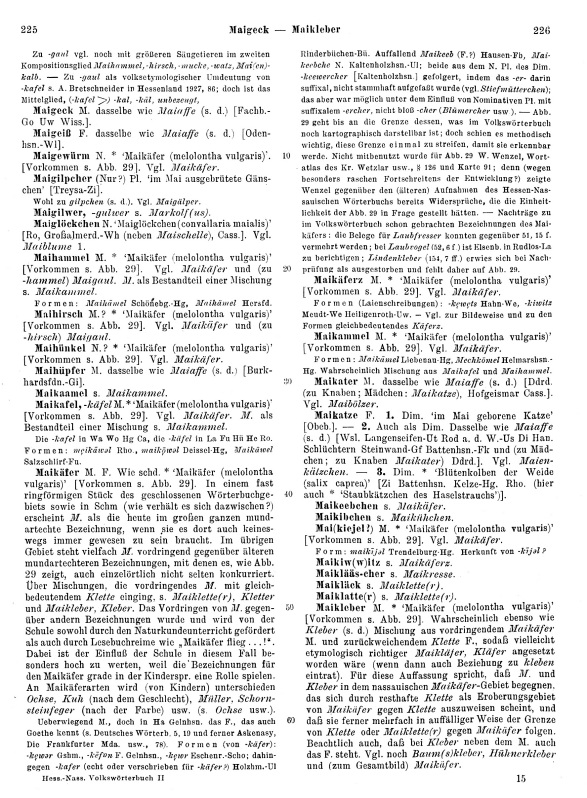 Zum Vergrößern bitte klicken Seitenanzeige: Band 2, Spalten 225–226