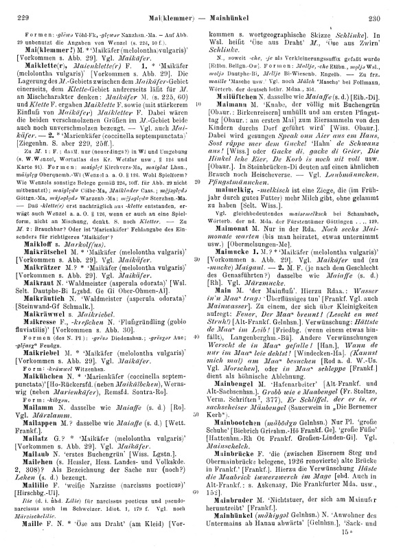Click to enlarge Page View: Volume 2, Columns 229–230