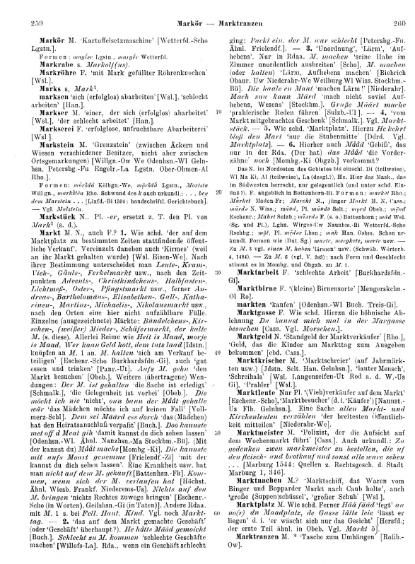 Page View: Volume 2, Columns 259–260