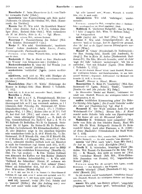 Click to enlarge Page View: Volume 2, Columns 269–270