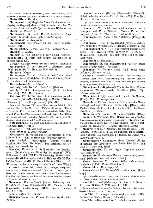 Click to enlarge Page View: Volume 2, Columns 279–280