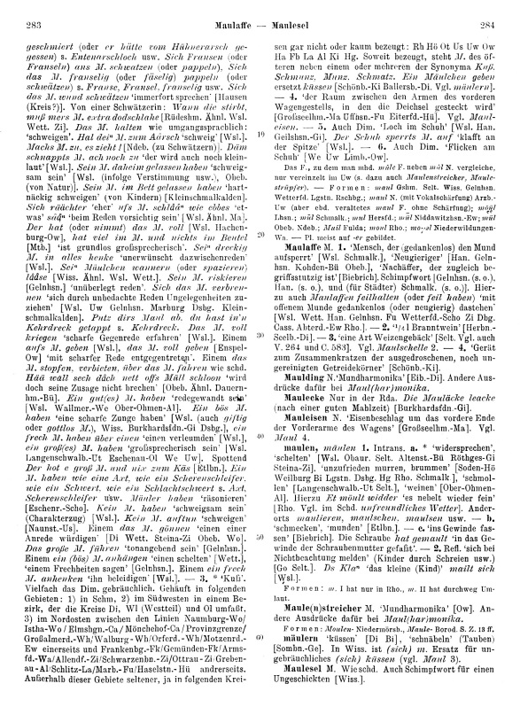 Click to enlarge Page View: Volume 2, Columns 283–284
