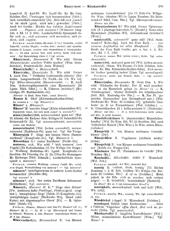 Click to enlarge Page View: Volume 2, Columns 295–296