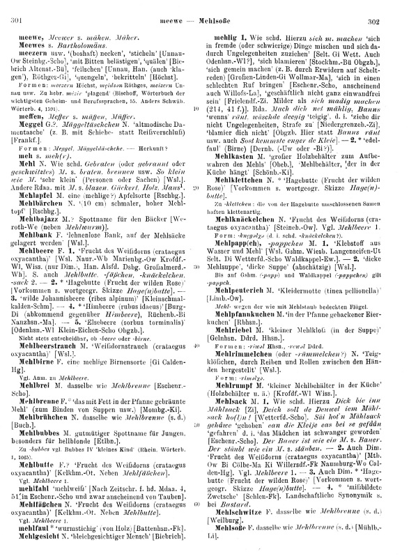 Click to enlarge Page View: Volume 2, Columns 301–302