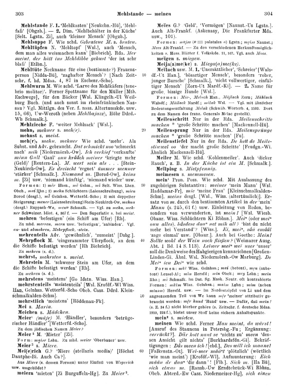 Click to enlarge Page View: Volume 2, Columns 303–304