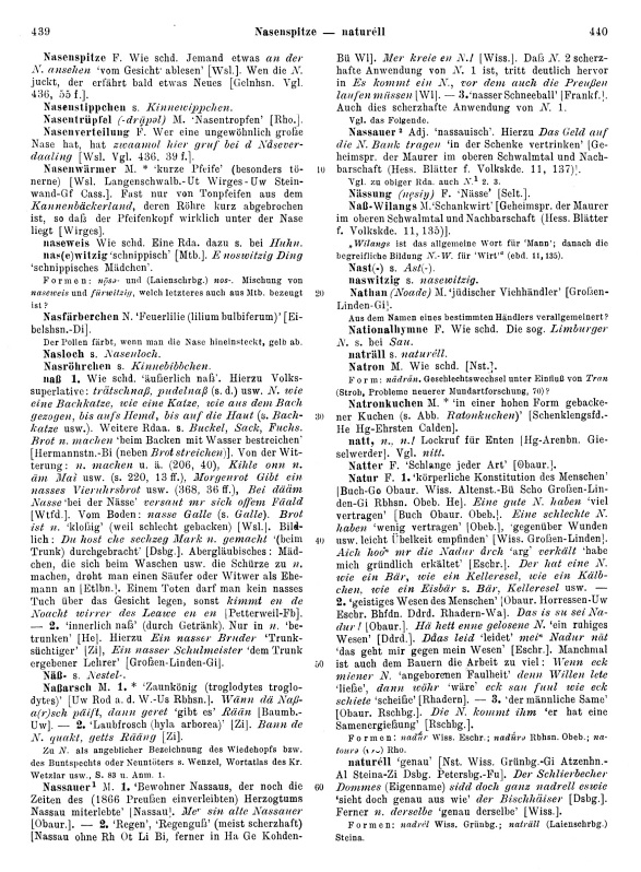 Click to enlarge Page View: Volume 2, Columns 439–440