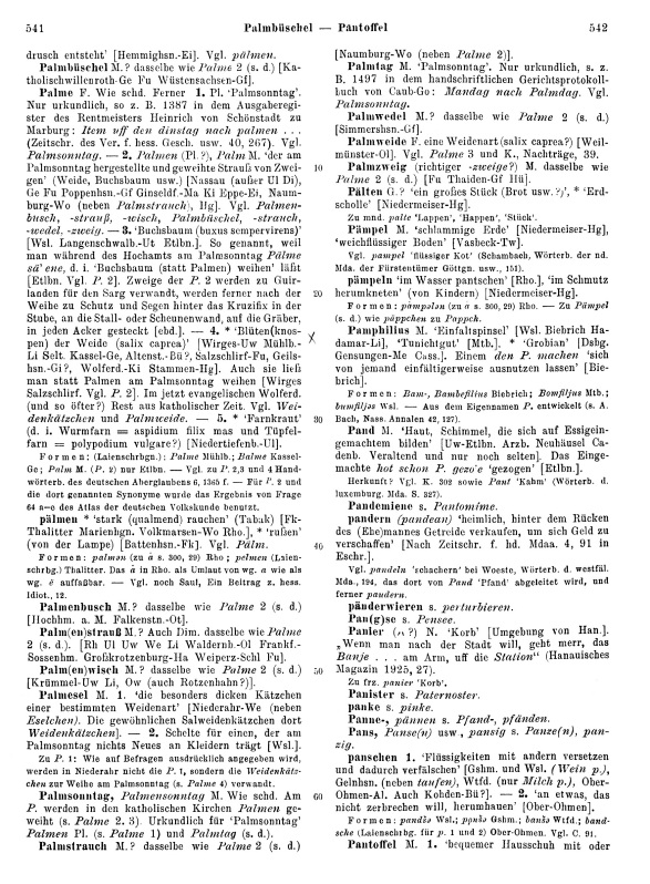 Seitenanzeige: Band 2, Spalten 541–542