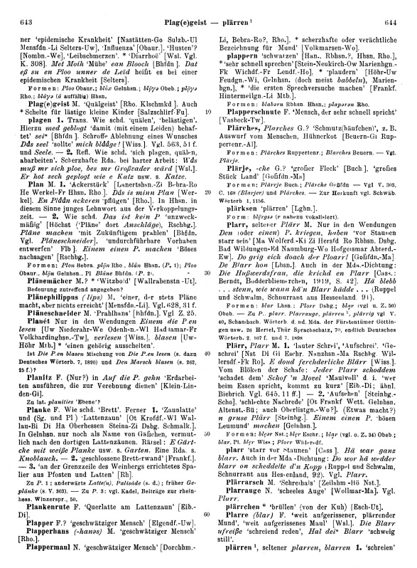 Click to enlarge Page View: Volume 2, Columns 643–644