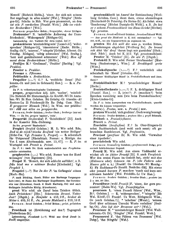 Click to enlarge Page View: Volume 2, Columns 695–696