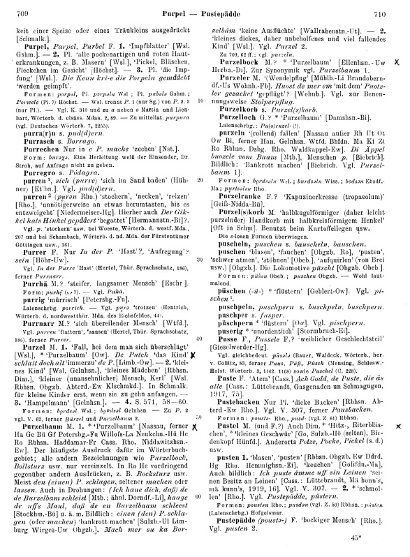 Click to enlarge Page View: Volume 2, Columns 709–710