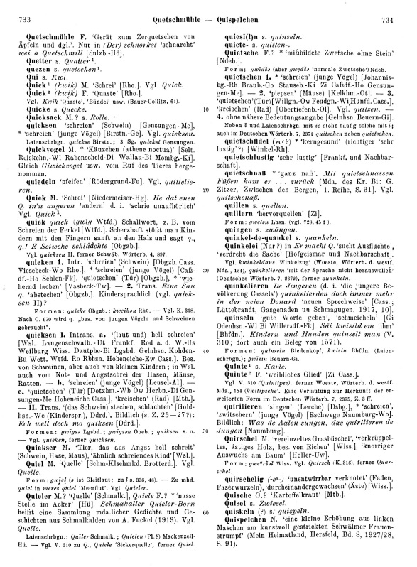 Click to enlarge Page View: Volume 2, Columns 733–734