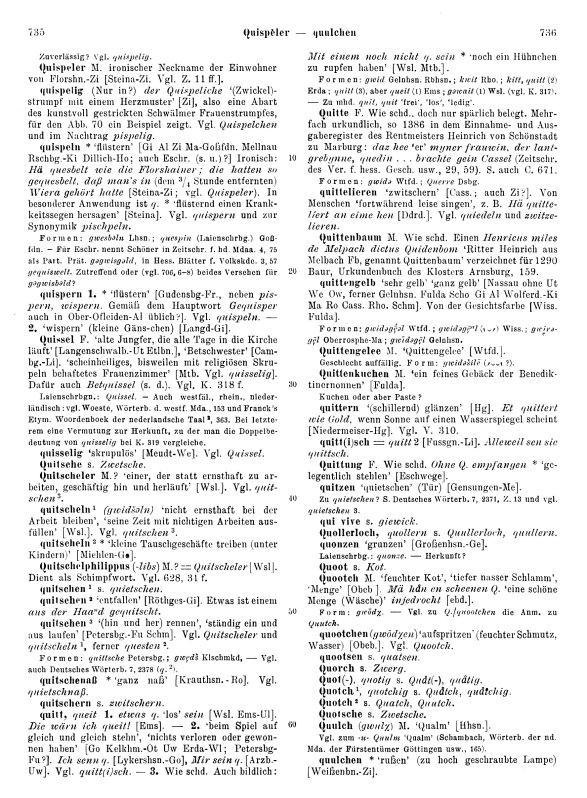 Page View: Volume 2, Columns 735–736