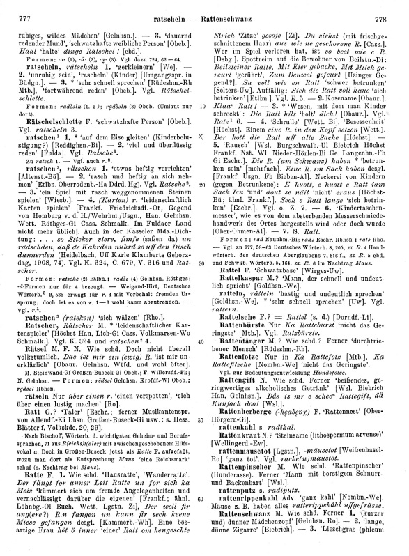 Click to enlarge Page View: Volume 2, Columns 777–778
