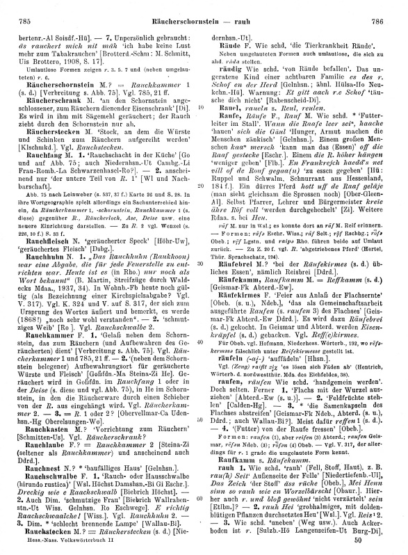 Click to enlarge Page View: Volume 2, Columns 785–786