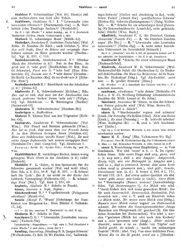 Seitenanzeige: Band 3, Spalten 43–44