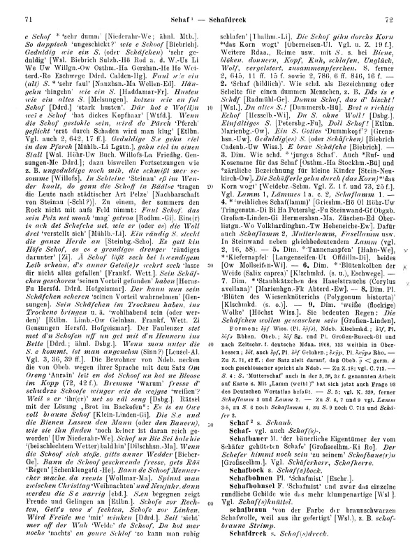 Click to enlarge Page View: Volume 3, Columns 71–72