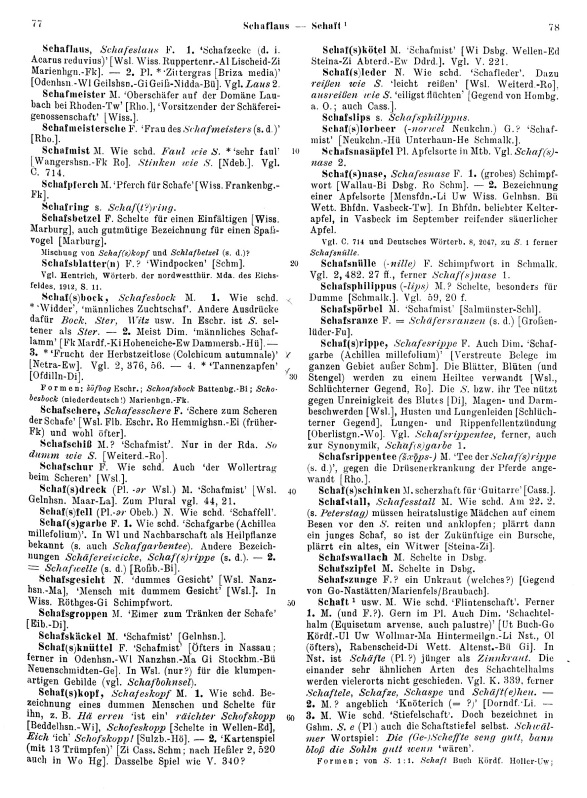 Zum Vergrößern bitte klicken Seitenanzeige: Band 3, Spalten 77–78