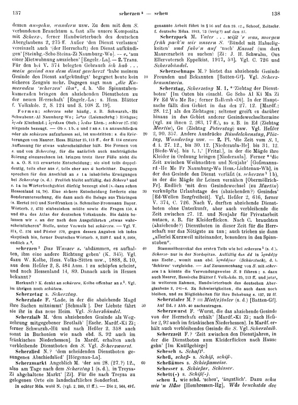 Seitenanzeige: Band 3, Spalten 137–138