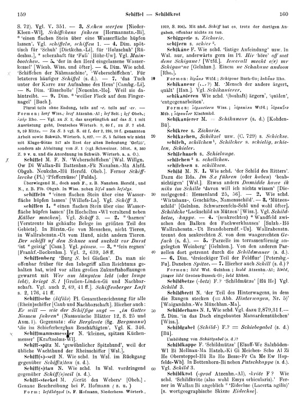 Seitenanzeige: Band 3, Spalten 159–160