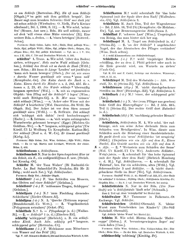 Click to enlarge Page View: Volume 3, Columns 223–224